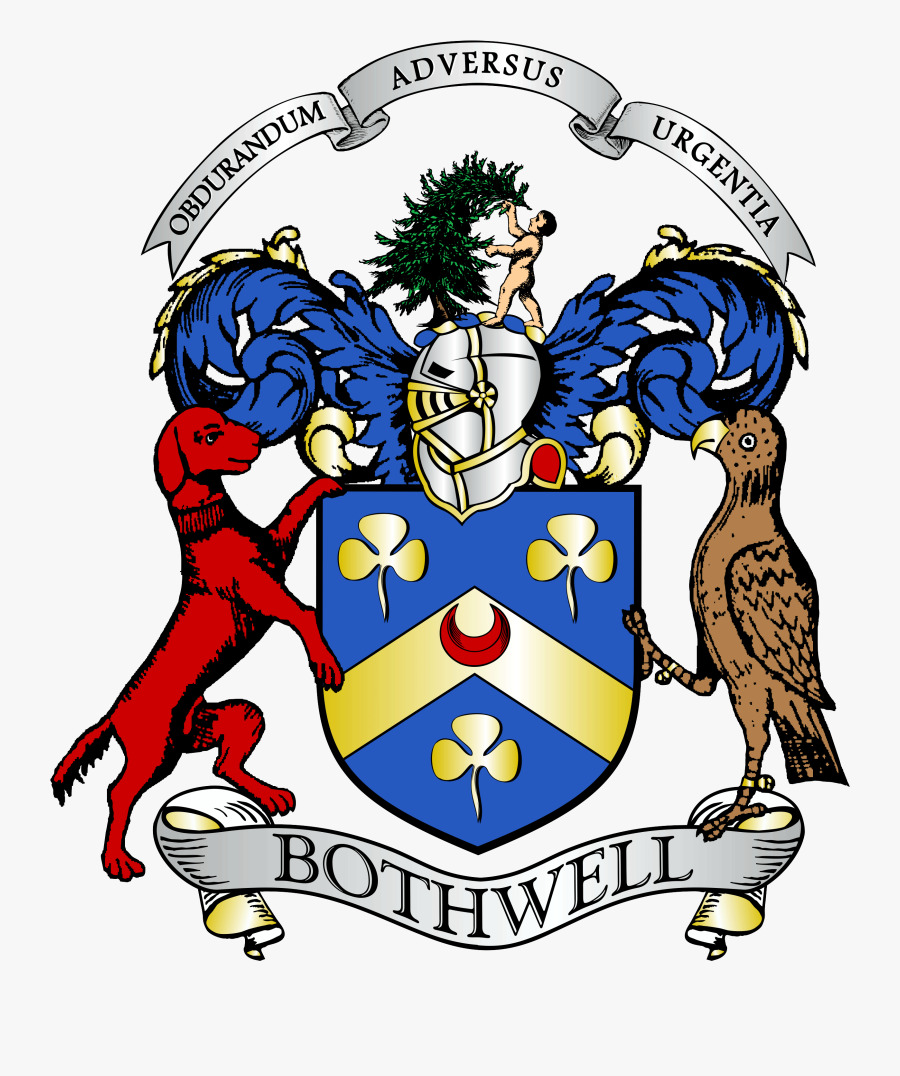 Bothwell Coat Of Arms Gif Adams Family Crest Heraldry - Bothwell Coat Of Arms, Transparent Clipart