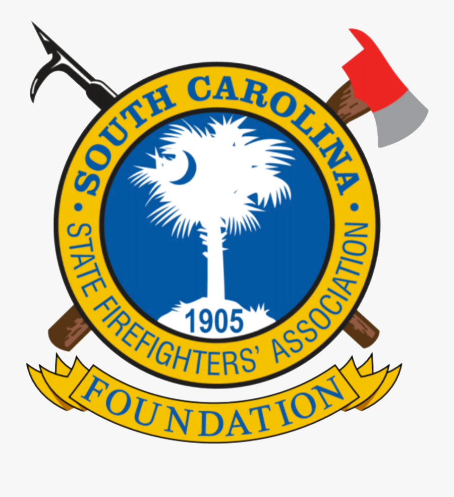 South Carolina Firefighter Logo, Transparent Clipart