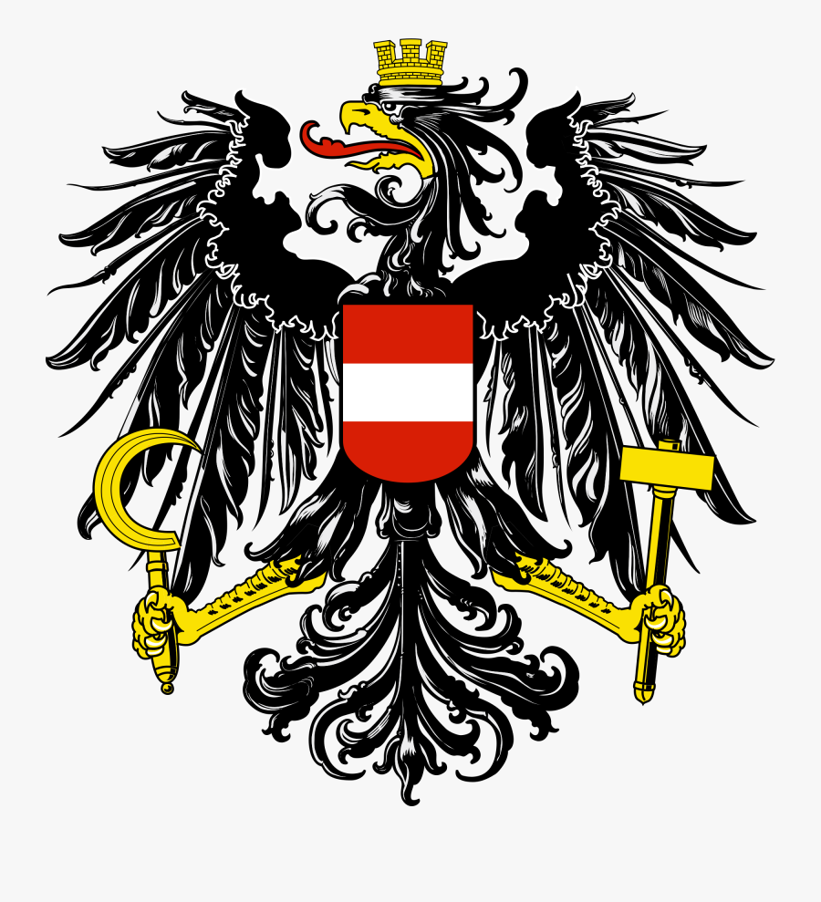 Austrian Coat Of Arms, Transparent Clipart