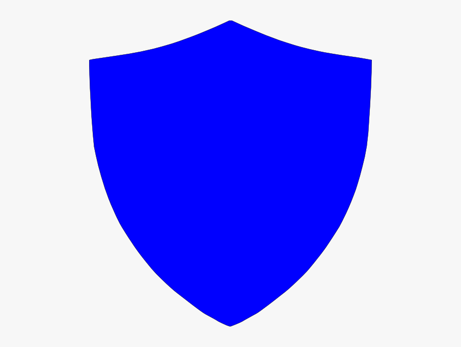 New Blue Crest Shield Svg Clip Arts, Transparent Clipart