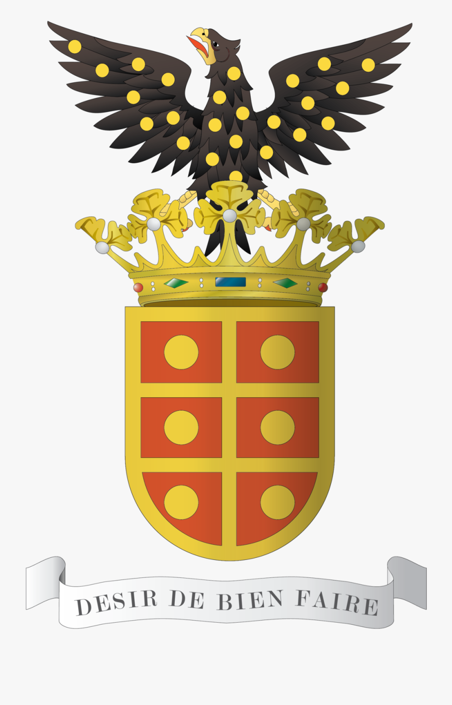 Marquess Of Lavradio - Coat Of Arms Of Almeida Family, Transparent Clipart