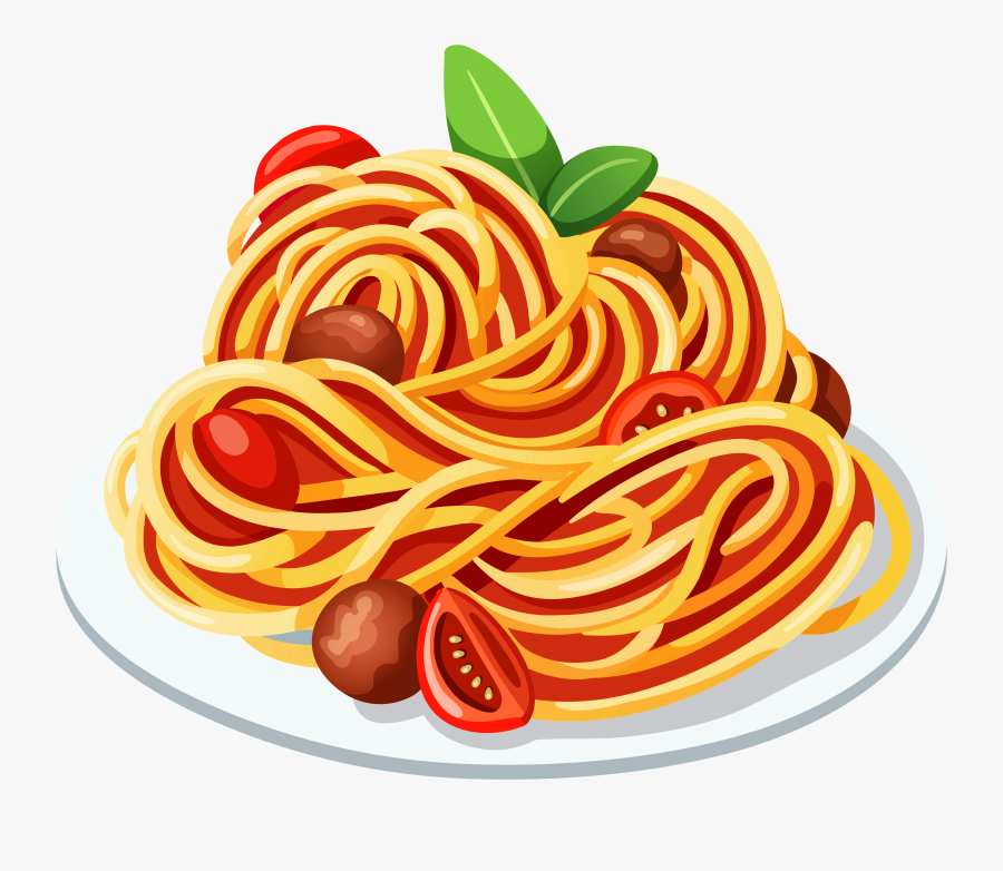 Clip Art Of Pasta - Transparent Background Spaghetti Clipart, Transparent Clipart