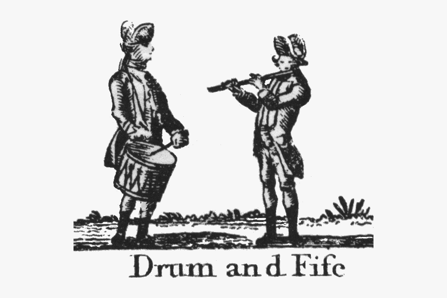 Fife And Drum Logo, Transparent Clipart