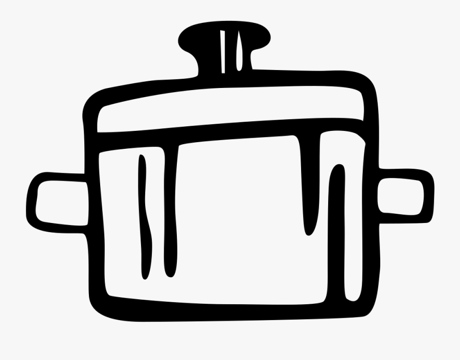 Kitchen Casserole Hand Drawn Tool Png Icon Free Download - Kitchen Hand Drawn Icon Png, Transparent Clipart