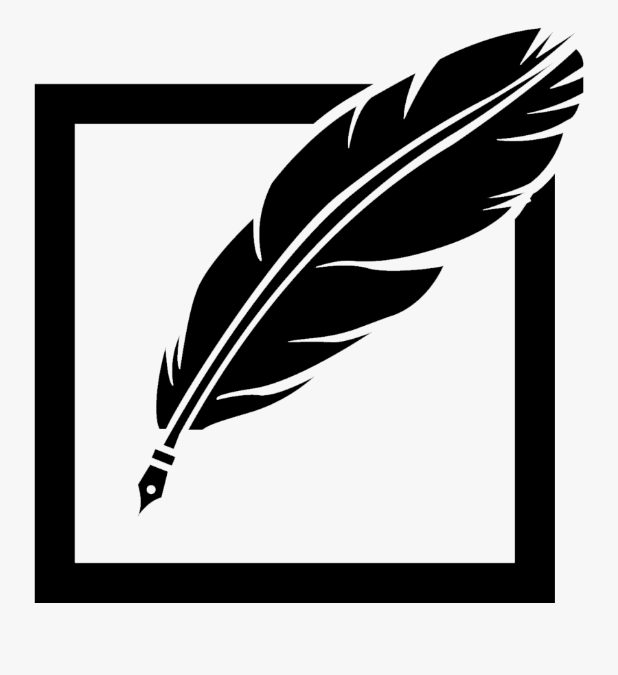 Feather Pen Transparent Background , Png Download - Quill Pen Transparent Background, Transparent Clipart