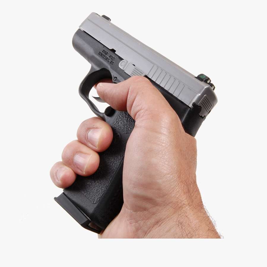Clip Art Handgun Transparent Arm - Arm Holding Gun Png, Transparent Clipart