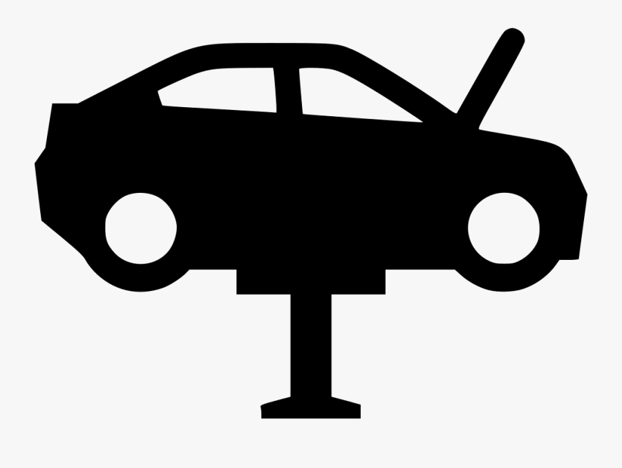 Car Hoist Svg Png Icon Free Download - Car On Hoist Png, Transparent Clipart