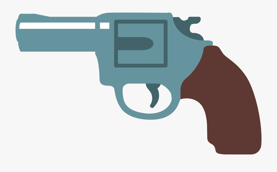 File Emoji U F - Emoji Pistola, Transparent Clipart