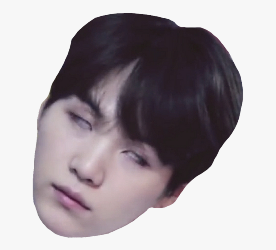 #bts #suga #yoongi #funny #face #yoongiface #sugaface - Bts Funny Faces Png, Transparent Clipart