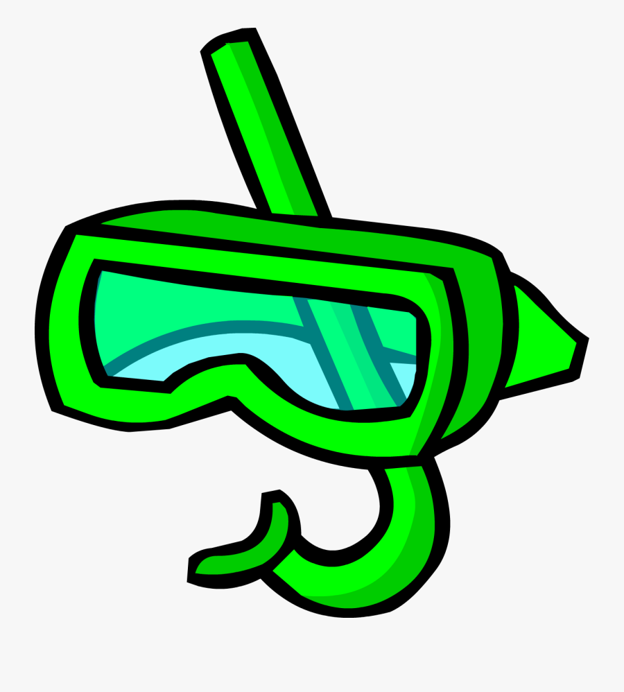 Snorkel, Diving Mask Png - Club Penguin Snorkel, Transparent Clipart