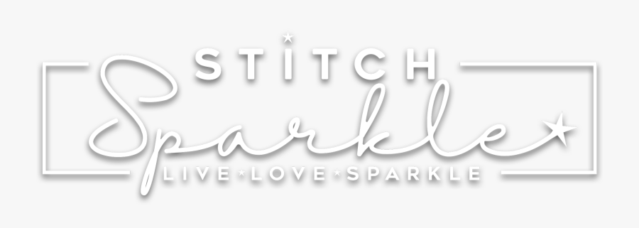 Clip Art Stitch And Live - Calligraphy, Transparent Clipart