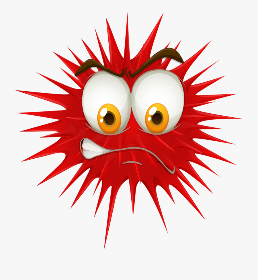 Transparent Thorns Clipart - Funny Face Gif Cartoon, Transparent Clipart