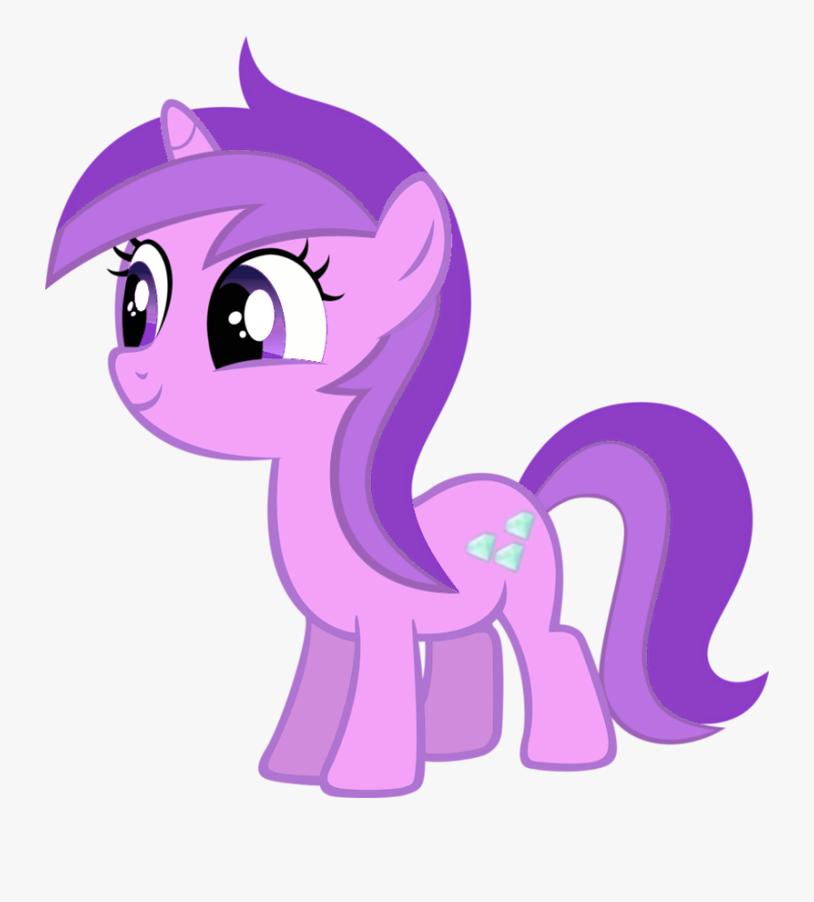 Amethyst Star, Artist Needed, Filly, Safe, Solo, Source - Rainbow Dash, Transparent Clipart