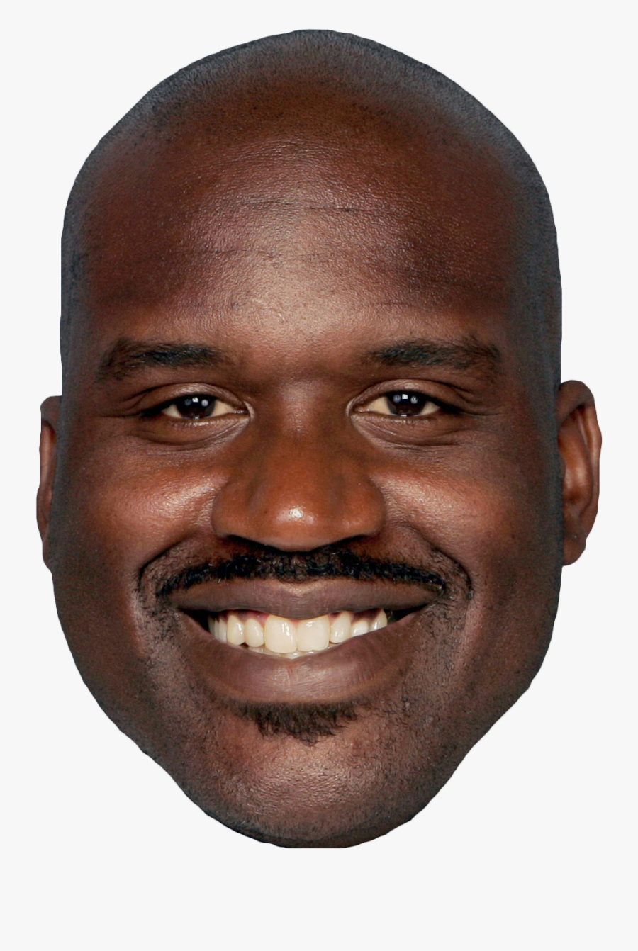Clip Art Old Man Funny Face - Shaquille O Neal, Transparent Clipart