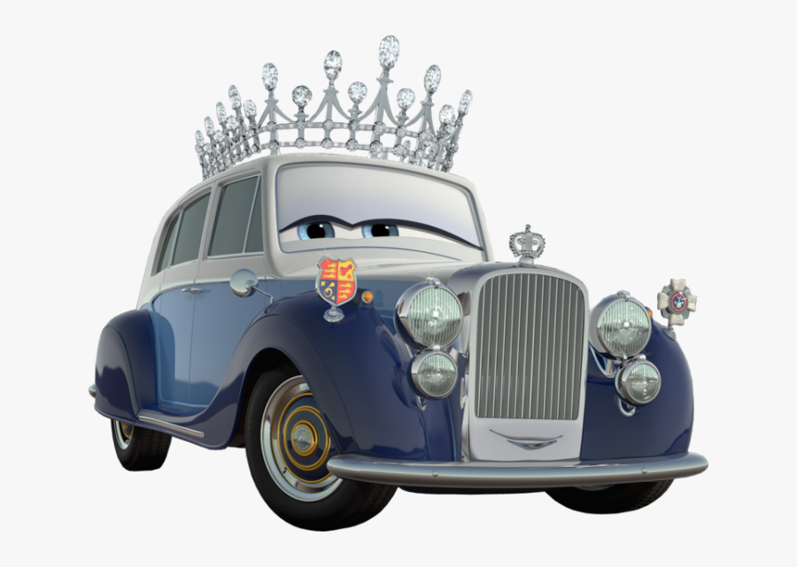 Cars Disney Png - Queen Elizabeth Cars 2, Transparent Clipart