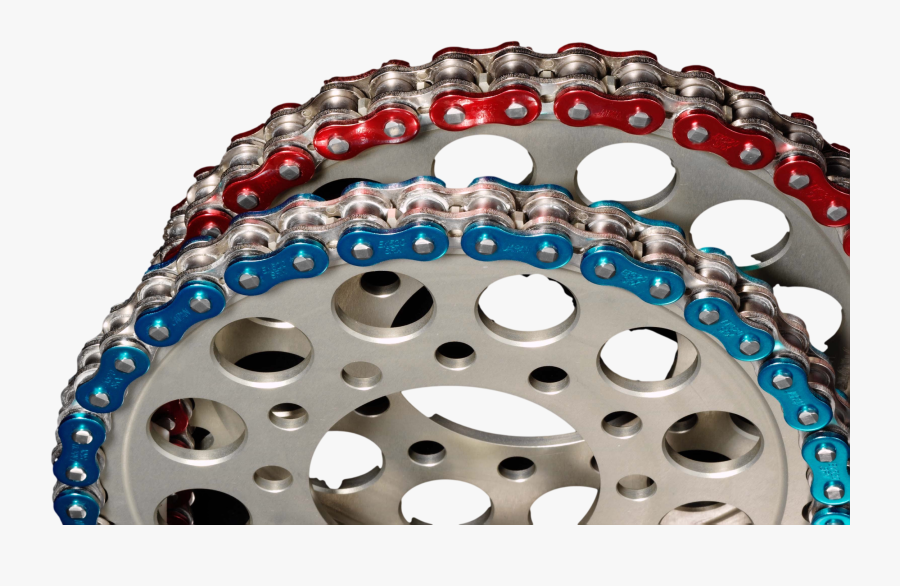 Moto Chains Clipart , Png Download - 420 Blue Motorcycle Chain, Transparent Clipart