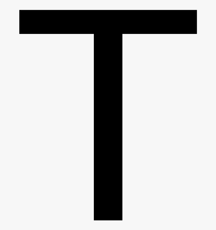 T En Arial, Transparent Clipart