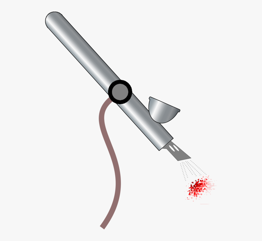 Weapon,angle,tool - Airbrush Gun Transparent, Transparent Clipart