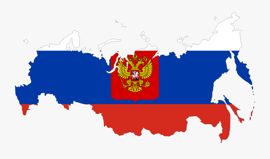 Flag,world,russia - Map Of Russia Png, Transparent Clipart