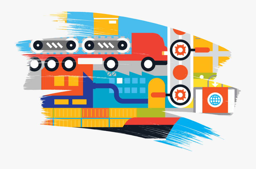 Supply Chain Management, Transparent Clipart