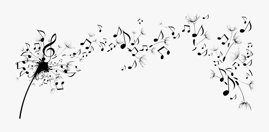 Download Clip Art Dandelion Music Notes Transparent Music Tattoo Png Free Transparent Clipart Clipartkey