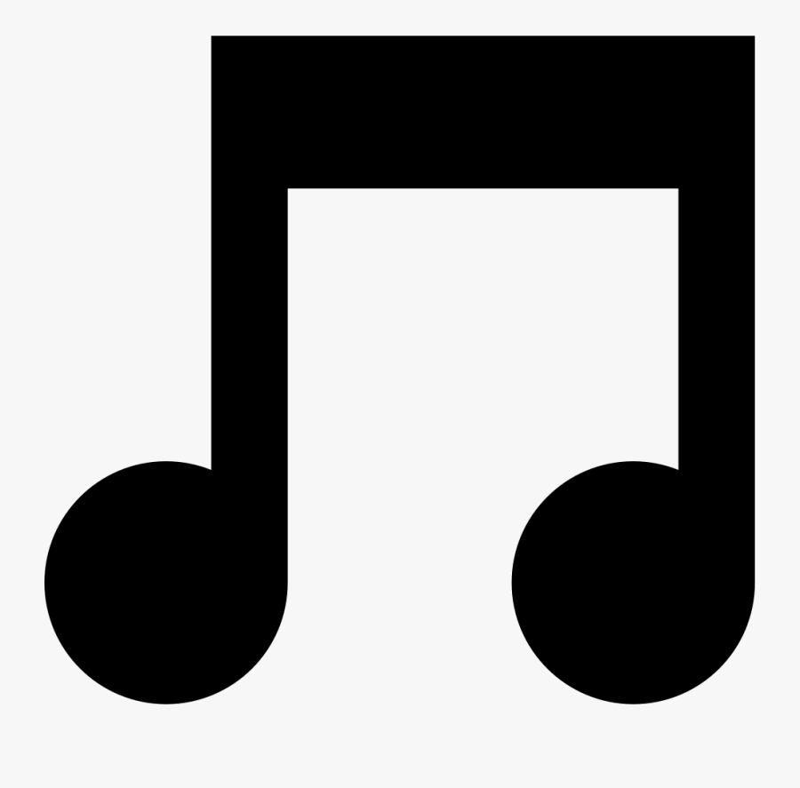 Transparent Music Note Symbol Png - Music Note Logo Png, Transparent Clipart