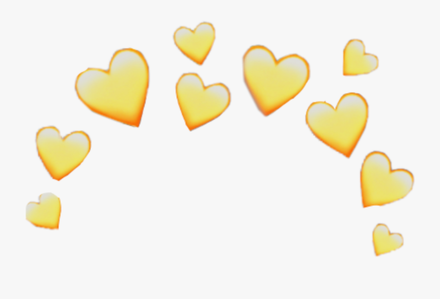 Iphone Heart Emoji Transparent Clipart , Png Download - Purple Heart Crown Transparent, Transparent Clipart