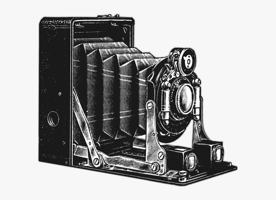 Vintage Camera - Transparent Old Camera, Transparent Clipart