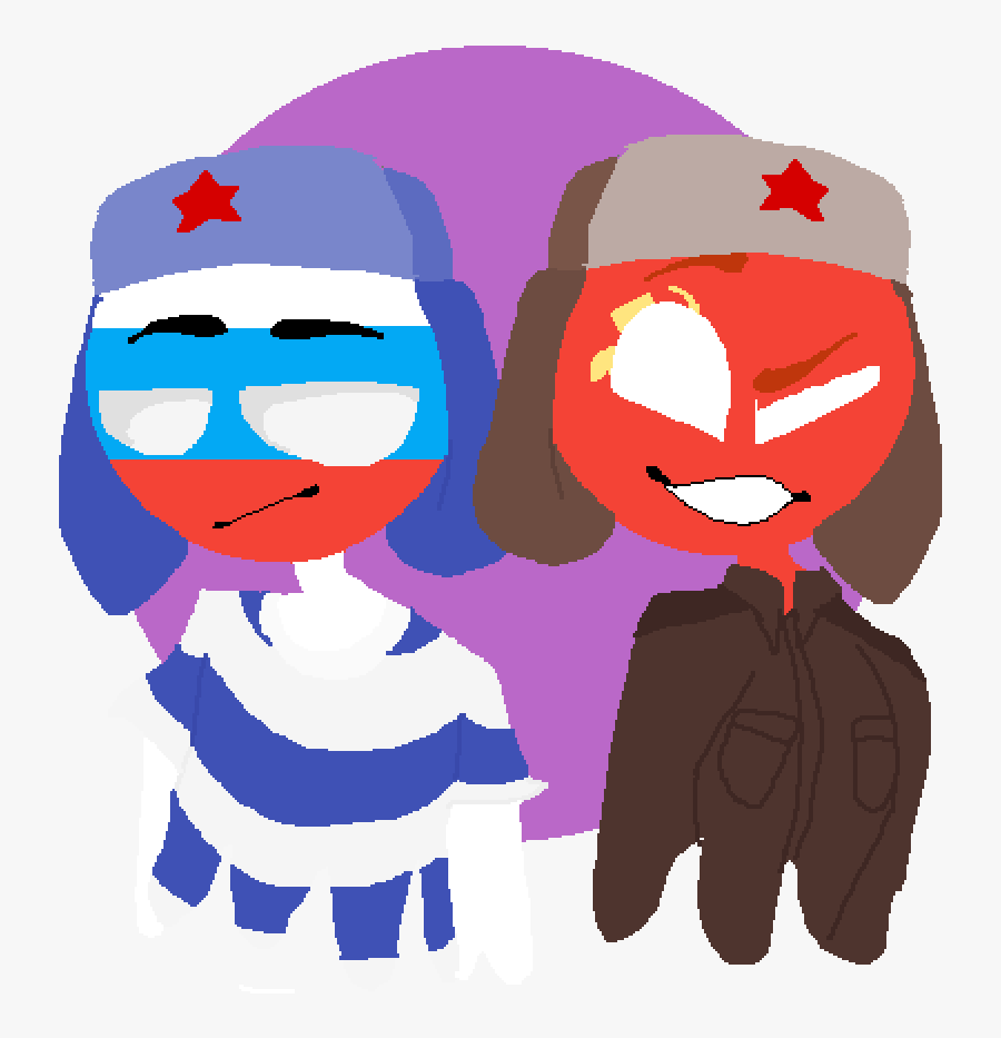 Russia Countryhumans - Cartoon - Russia Countryhumans, Transparent Clipart