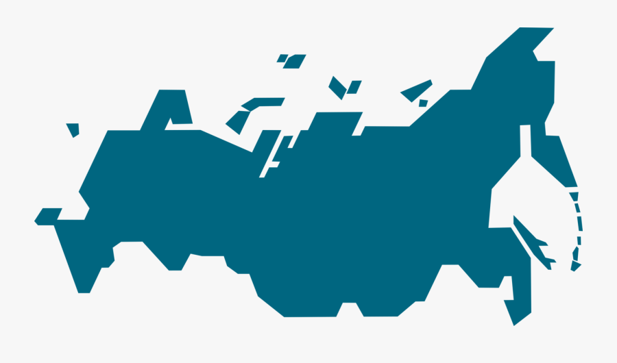 World,map,southern Federal District - Red Russia Map, Transparent Clipart