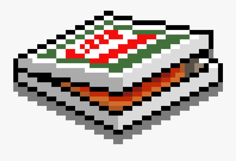 Transparent Pizza Box Png - Pizza Box Pixel Art, Transparent Clipart