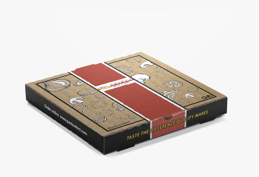 Pat"s Select Pizza Box Design - Pizza Box Transparent, Transparent Clipart