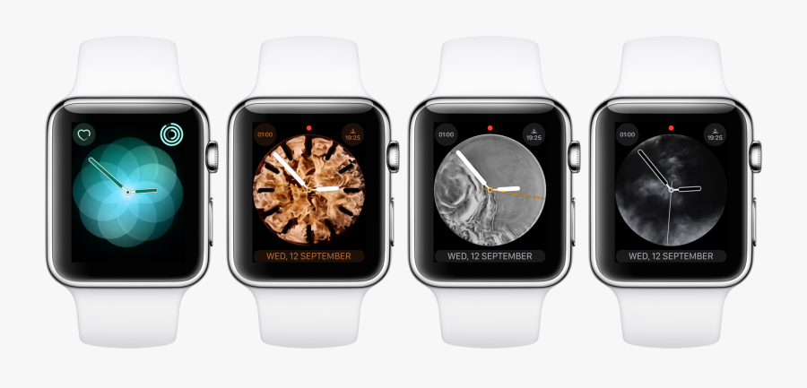 Clip Art Apple Watch Clock Faces - Apple Watch 4 Water Face, Transparent Clipart