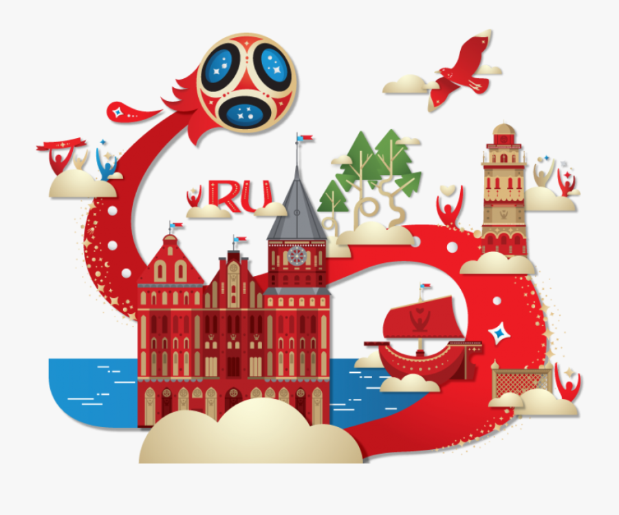 2018 Fifa World Cup Russia Png Pic - World Cup Tour Packages, Transparent Clipart