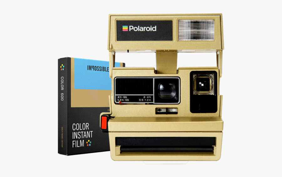 Clip Art Polaroid 600 Land Camera Film - Instant Camera, Transparent Clipart