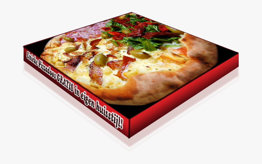 Png Free Vector Pizza In Box - Pizza Box, Transparent Clipart