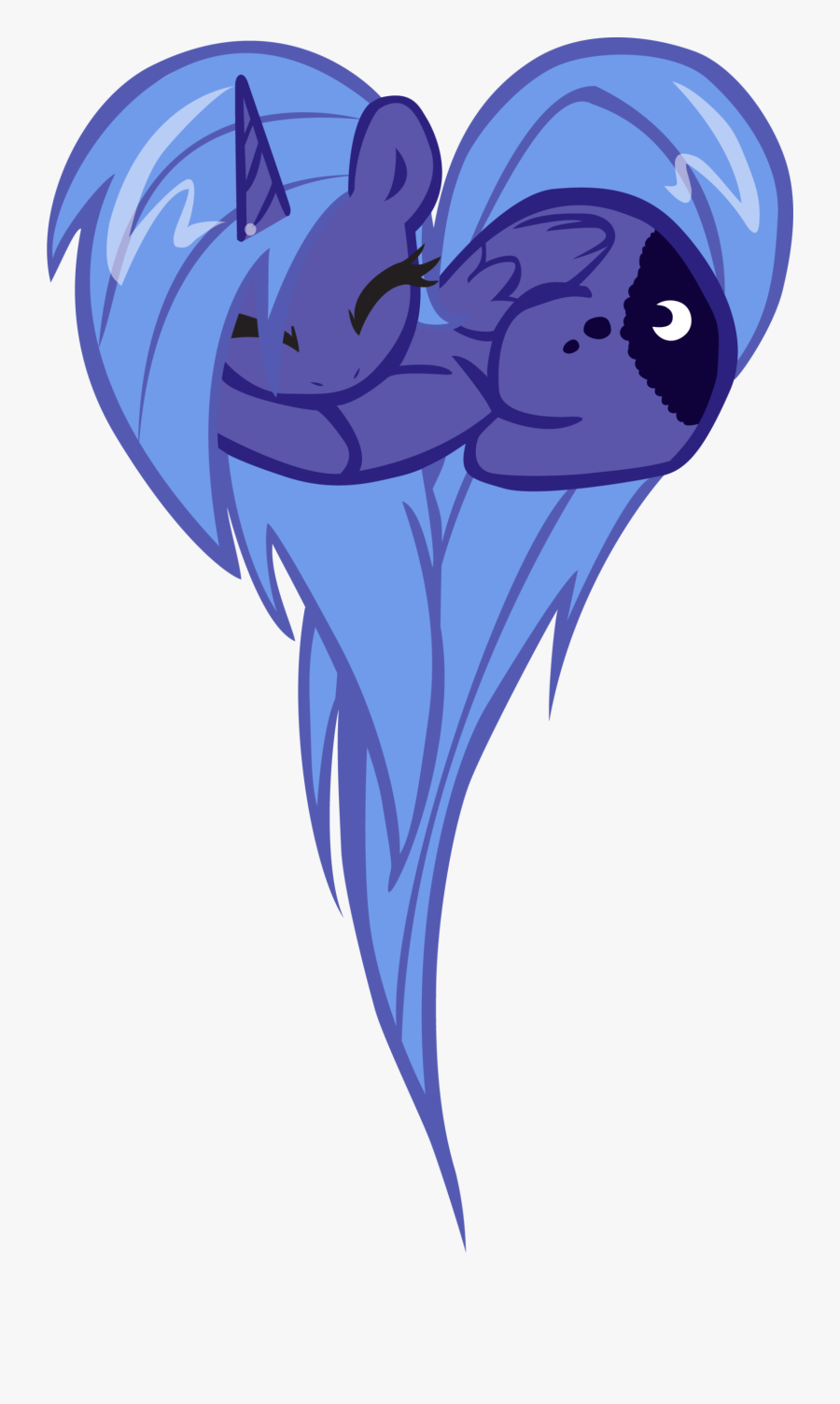 Transparent Dolphins Clipart Black And White - My Little Pony Hearts, Transparent Clipart