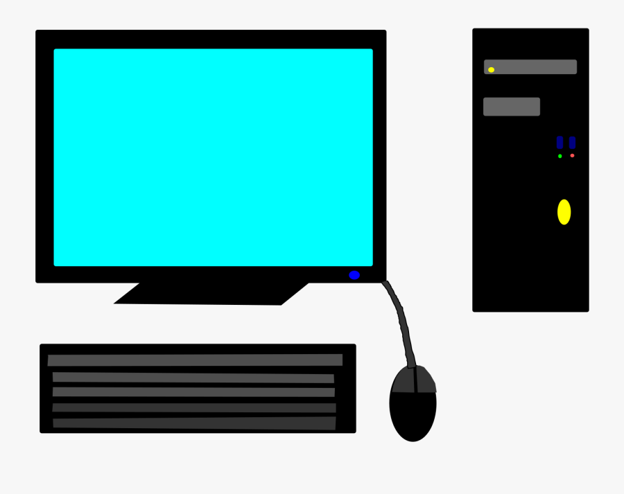 Computer Monitor Accessory Personal Computer Computer - Led-backlit Lcd Display, Transparent Clipart
