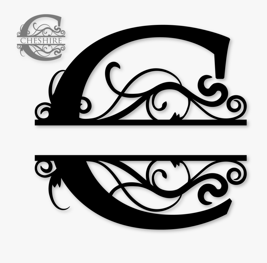 Download Initial Clip Art Letter - Split T Monogram Svg , Free ...