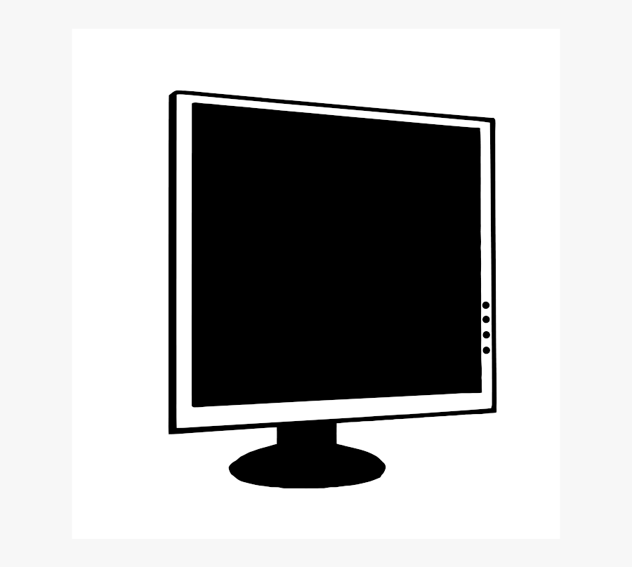 Lcd Monitor Clip Art Download - Lcd Clipart, Transparent Clipart