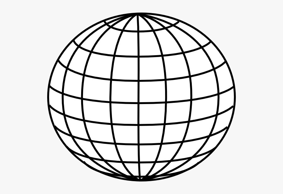Globe Clipart Black And White Free Images Transparent - Globe Clipart, Transparent Clipart