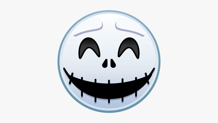 Jack Skellington Disney Emoji, Transparent Clipart