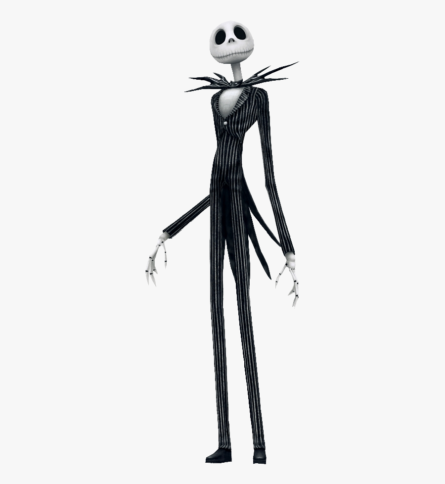 Jack Skellington Pic Full Body - Nightmare Before Christmas Guy, Transparent Clipart