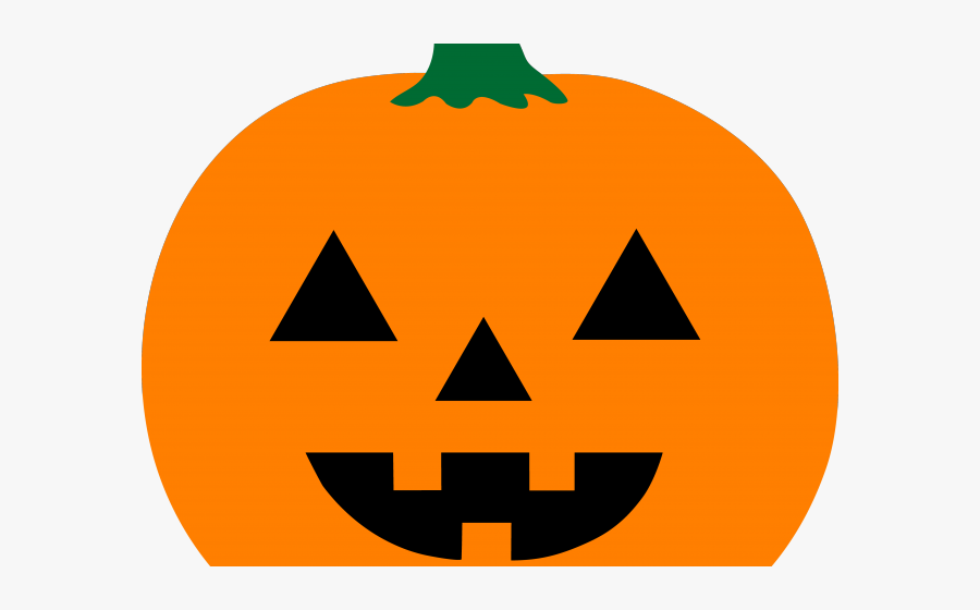 Jack O Lantern Simple, Transparent Clipart