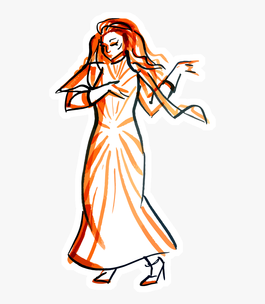 Transparent 1950s Housewife Clipart, Transparent Clipart