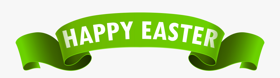 Easter Banner Png - Graphics, Transparent Clipart
