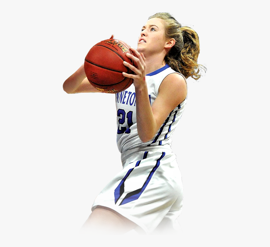 Minnetonka Girls Basketball - Girl Basketball Player Png, Transparent Clipart