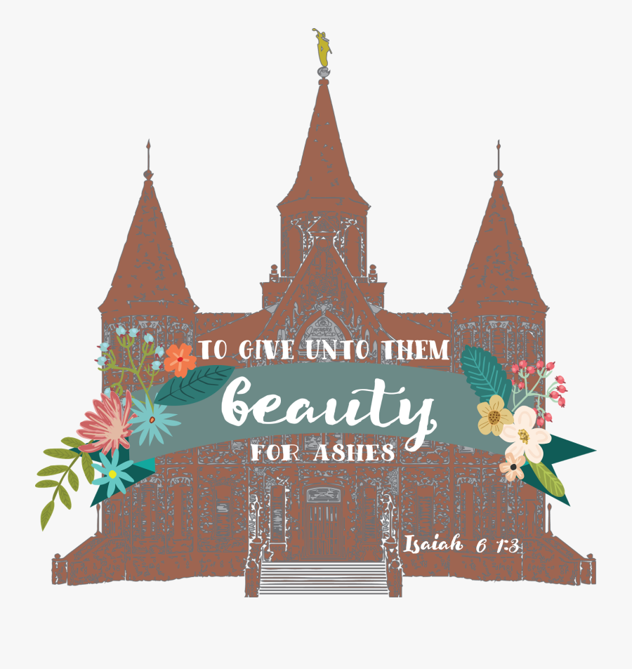 Provo City Center Temple, Transparent Clipart