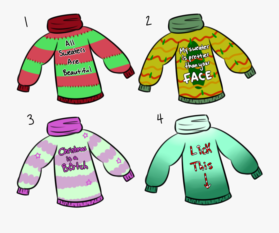Ugly Sweater Clipart Christmas Jumper, Transparent Clipart