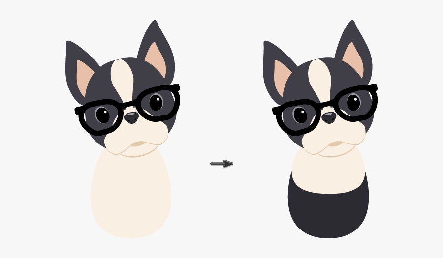 Cartoon Boston Terrier Png, Transparent Clipart